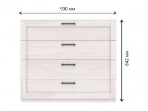 Комод с 4-мя ящиками СГ Классика в Нефтеюганске - nefteyugansk.magazin-mebel74.ru | фото
