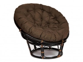 Кресло Papasan 23/01 W с подушкой Antique brown, ткань Коричневый в Нефтеюганске - nefteyugansk.magazin-mebel74.ru | фото