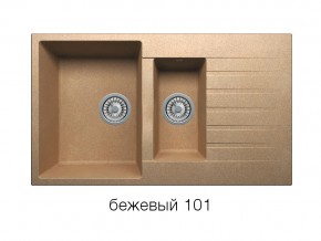 Мойка кварцевая Tolero R-118 Бежевый 101 в Нефтеюганске - nefteyugansk.magazin-mebel74.ru | фото